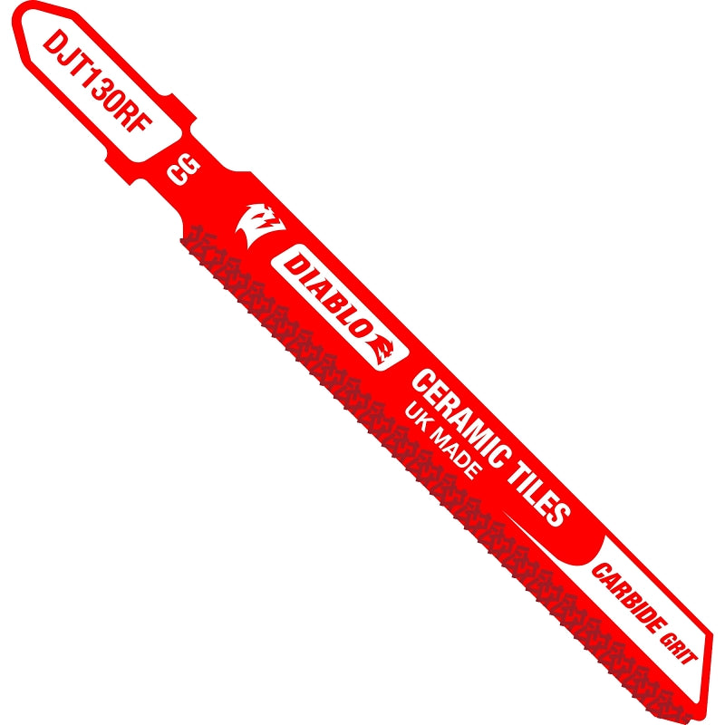 DIABLO Diablo DJT130RF Jig Saw Blade, 3-1/4 in L, Carbide Cutting Edge