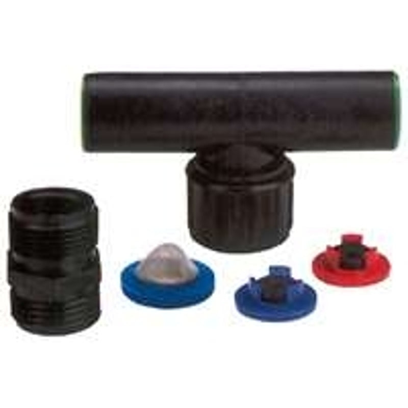 RAINDRIP Raindrip R334CT Swivel Tee Assembly, Black/Green LAWN & GARDEN RAINDRIP
