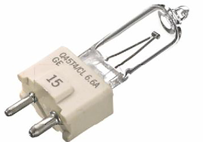 GE GE 97665 Halogen Bulb, 50 W, G8 Bi-Pin Lamp Base, T4 Lamp, 700 Lumens, 2750 K Color Temp, 1300 hr Average Life