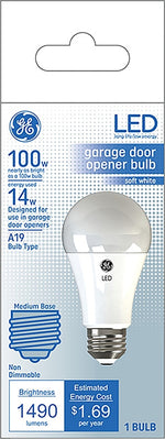 GE GE Relax 93116005 Light Bulb, A19 Lamp, 100 W Equivalent, Medium Lamp Base, Non-Dimmable, Soft White Light ELECTRICAL GE