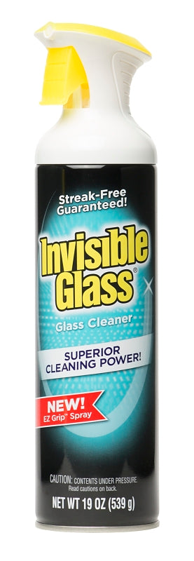 INVISIBLE GLASS Invisible Glass EZ Grip 91160 Premium Glass and Window Cleaner, 17 oz Aerosol Can