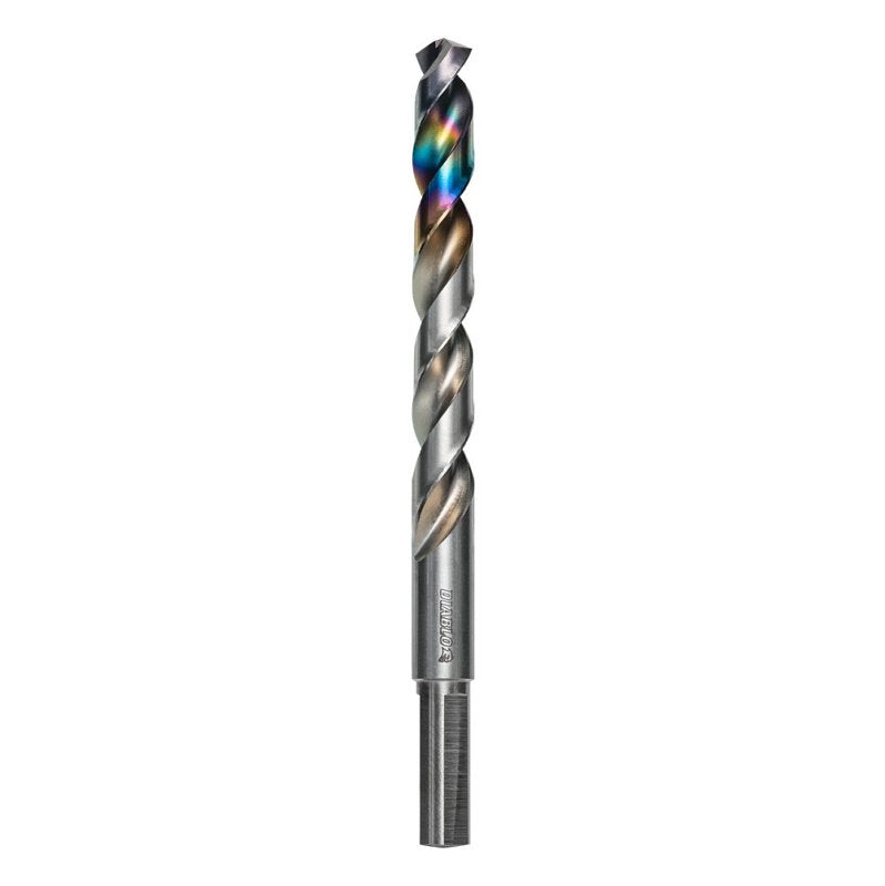 DIABLO Diablo Metal Demon DMD1332JP1 Drill Bit, 13/32 in Dia, 5.2 in OAL, Three-Flat Reduced Shank