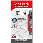 DIABLO Diablo Metal Demon DMD14JP1 Drill Bit, 1/4 in Dia, 4 in OAL, Three-Flat Shank TOOLS DIABLO