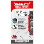 DIABLO Diablo Metal Demon DMD516JP1 Drill Bit, 5/16 in Dia, 4.6 in OAL, Three-Flat Shank TOOLS DIABLO