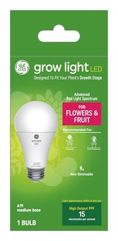 GE GE 93131180 Grow Light, 1-Lamp, LED Lamp, White ELECTRICAL GE