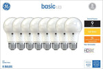 GE GE 37033 LED Light Bulb, A19 Lamp, 40 W Equivalent, E26 Medium Screw Lamp Base, No, Diffuse, Soft White ELECTRICAL GE