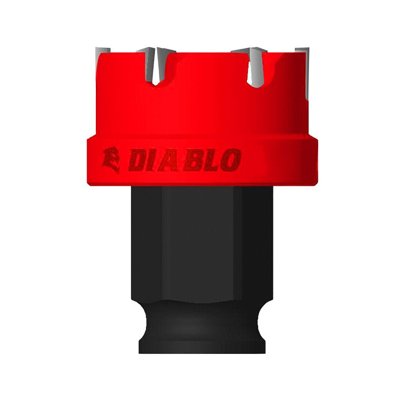 DIABLO Diablo Steel Demon DHS1219CF Hole Cutter, 1-7/32 in Dia, Carbide Cutting Edge TOOLS DIABLO