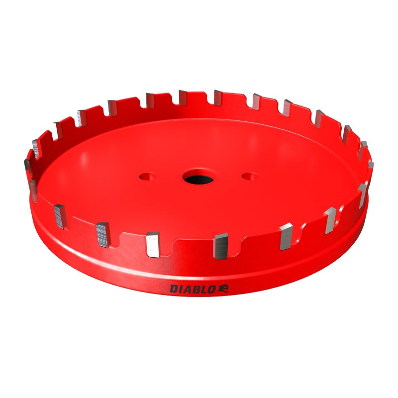 DIABLO Diablo Steel Demon DHS4500CF Hole Cutter, 4-1/2 in Dia, Carbide Cutting Edge TOOLS DIABLO