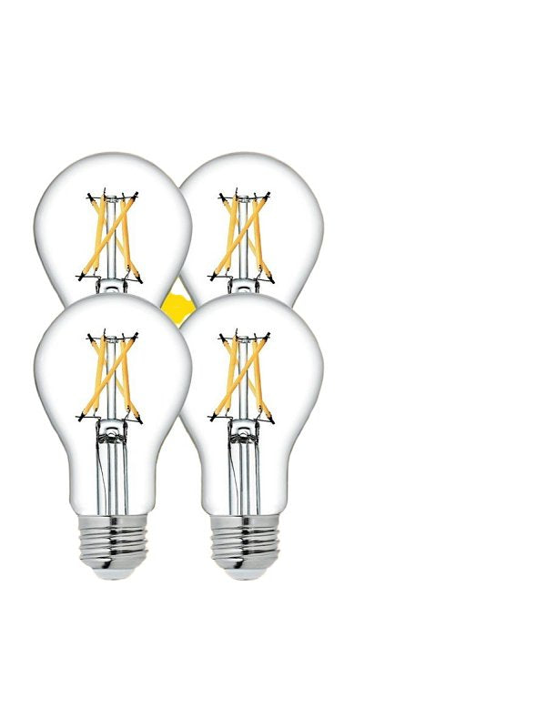 GE GE 93121729 LED Bulb, General-Purpose, A Style Lamp, 60 W Equivalent, E26 Lamp Base, Dimmable, Transparent, Soft White ELECTRICAL GE