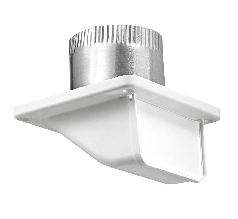LAMBRO INDUSTRIES Lambro 143WTP Soffit Exhaust Vent, 5-1/4 in OAL, 5-3/4 in OAW, Plastic PLUMBING, HEATING & VENTILATION LAMBRO INDUSTRIES