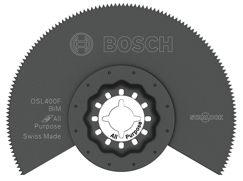 BOSCH Bosch Starlock OSL400F Oscillating Saw Blade, 4 in, Bi-Metal TOOLS BOSCH