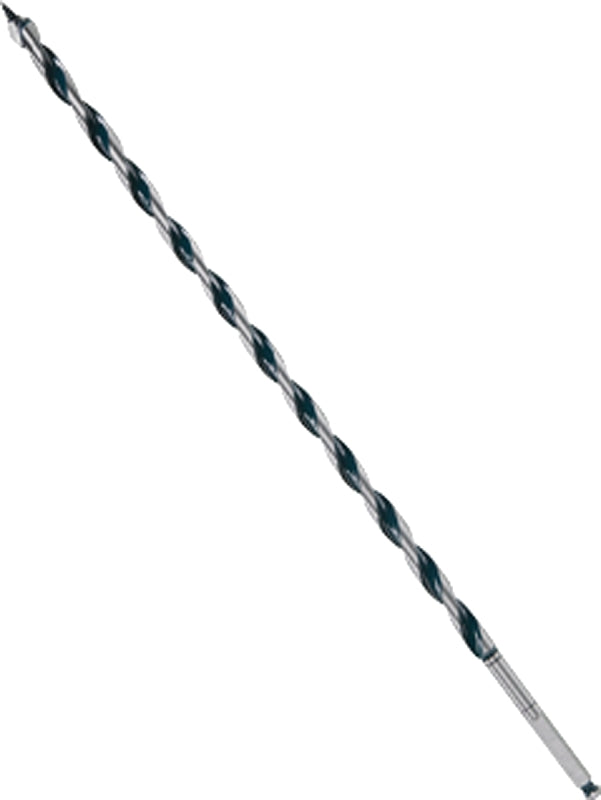 BOSCH Bosch NKLT08 Auger Drill Bit, 1/2 in Dia, 17-1/2 in OAL, Open-Faced Flute, 5/16 in Dia Shank, Hex Shank TOOLS BOSCH