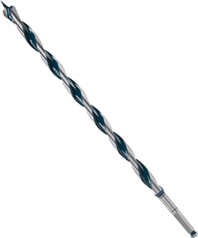 BOSCH Bosch NKLT14 Auger Drill Bit, 7/8 in Dia, 17-1/2 in OAL, Open-Faced Flute, 7/16 in Dia Shank, Hex Shank TOOLS BOSCH