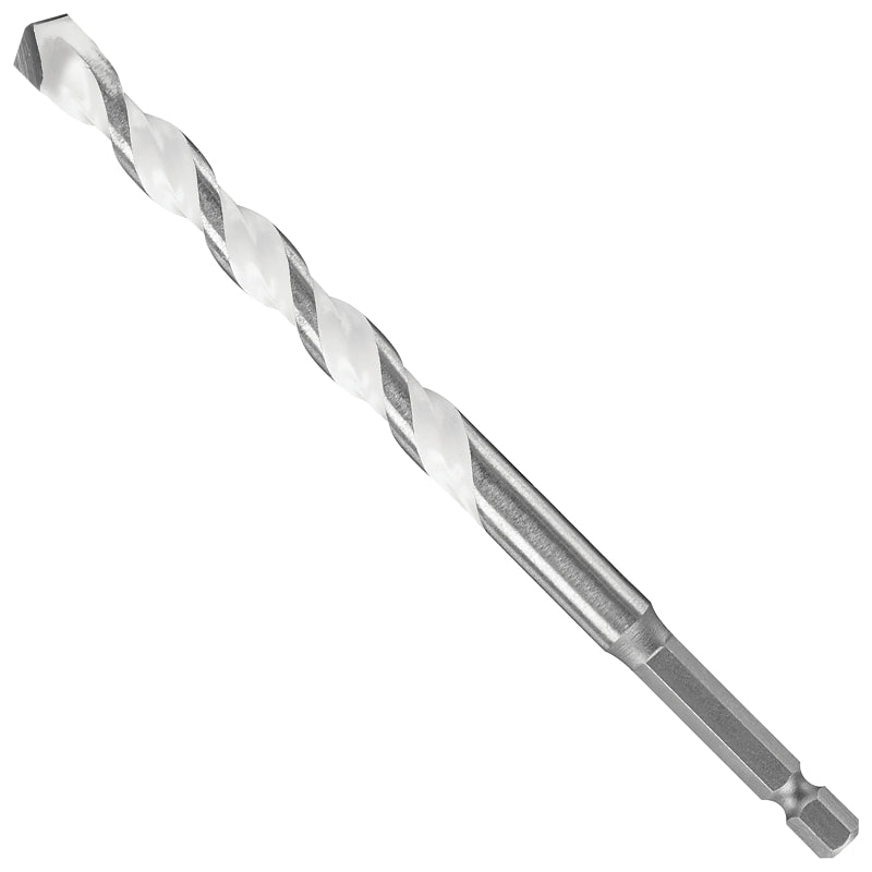 BOSCH Bosch MP12 Jobber Drill Bit, 3/8 in Dia, 6 in OAL, Twist Flute, 1/4 in Dia Shank, Hex Shank TOOLS BOSCH