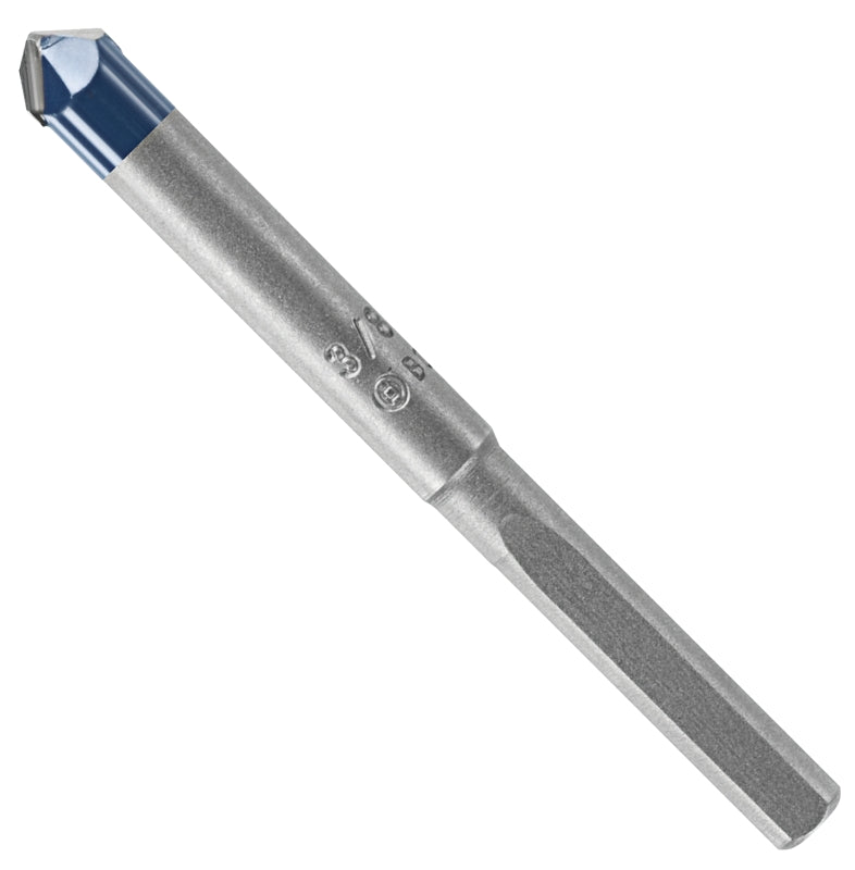 BOSCH Bosch NS500 Drill Bit, 3/8 in Dia, 3-3/4 in OAL, 3/8 in Dia Shank, 3-Flat Shank TOOLS BOSCH