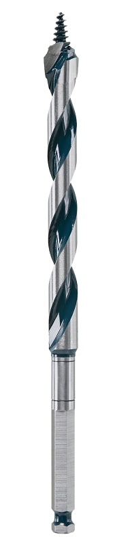 BOSCH Bosch Daredevil NKST08 Auger Drill Bit, 1/2 in Dia, 7-1/2 in OAL, Open-Faced, Wide Flute, 5/16 in Dia Shank TOOLS BOSCH