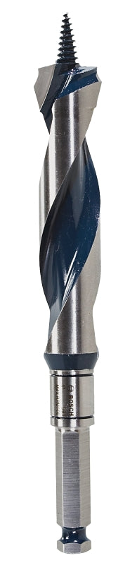 BOSCH Bosch Daredevil NKST16 Auger Drill Bit, 1 in Dia, 7-1/2 in OAL, Open-Faced, Wide Flute, 7/16 in Dia Shank TOOLS BOSCH