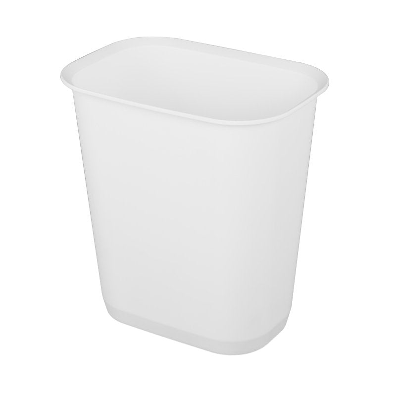 STERILITE Sterilite 10468008 Rectangular Waste Basket, 3 gal, White HOUSEWARES STERILITE