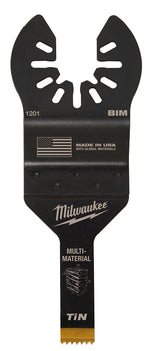 MILWAUKEE Milwaukee 49-25-1201 Blade, 3/8 in, 1-5/8 in D Cutting, HSS/Titanium TOOLS MILWAUKEE