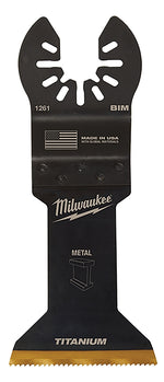 MILWAUKEE Milwaukee 49-25-1263 Blade, 1-3/4 in, 1-5/8 in D Cutting, HSS/Titanium, 3/PK TOOLS MILWAUKEE