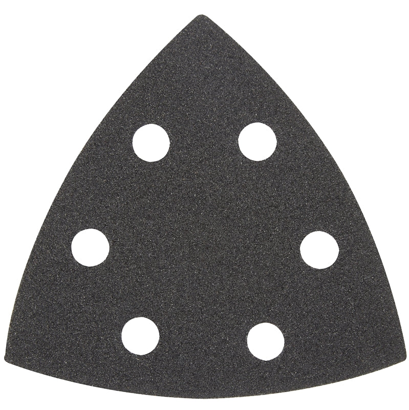 MILWAUKEE Milwaukee 49-25-2120 Triangle Sandpaper, 120 Grit, Silicon Carbide Abrasive, 3-1/2 in L