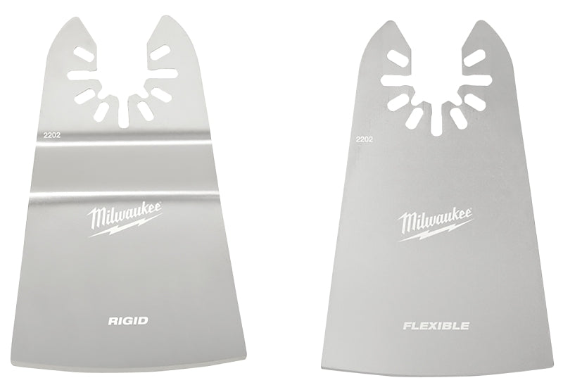 MILWAUKEE Milwaukee 49-25-2202 Scraper Variety Pack, 2 in, 1-5/8 in D Cutting, Stainless Steel TOOLS MILWAUKEE