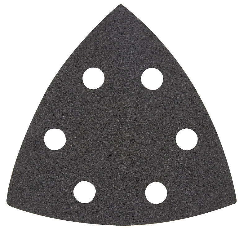 MILWAUKEE Milwaukee 49-25-2240 Triangle Sandpaper, 240 Grit, Silicon Carbide Abrasive, 3-1/2 in L TOOLS MILWAUKEE