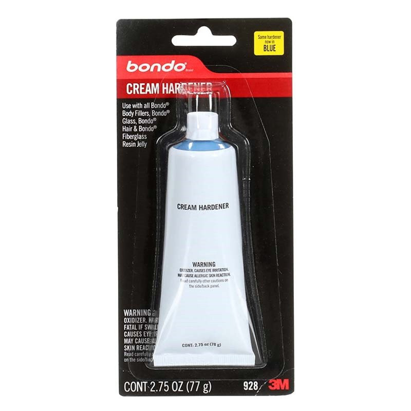 BONDO Bondo 928 Cream Hardener, 2.75 oz Tube, Liquid, Slight Ester AUTOMOTIVE BONDO
