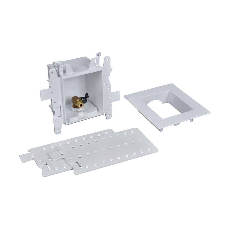 OATEY Oatey 37681 Ice Maker Box, Specifications: Brass PEX Connection, PVC PLUMBING, HEATING & VENTILATION OATEY