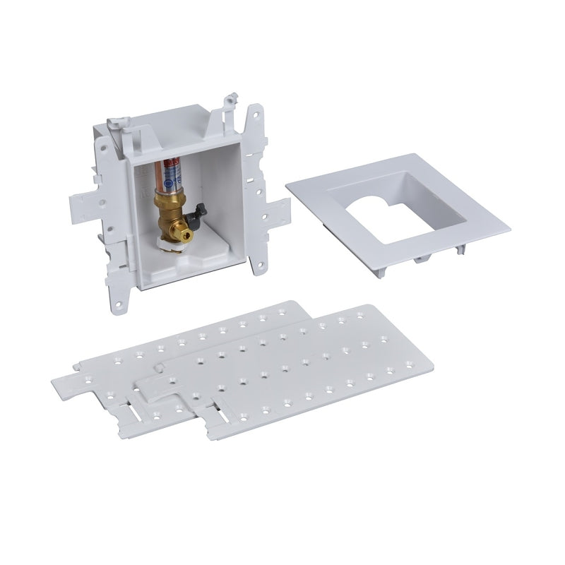 OATEY Oatey 37689 Ice Maker Box, Specifications: 1/4 in Connection Size, PVC PLUMBING, HEATING & VENTILATION OATEY