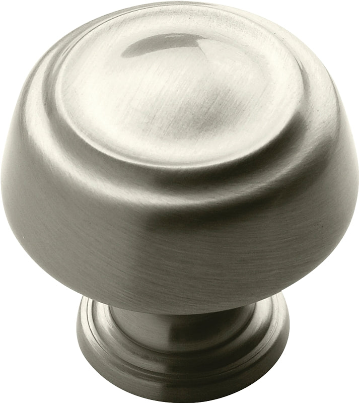 AMEROCK Amerock BP53700G10 Cabinet Knob, 1-3/16 in Projection, Traditional, 1-3/16 in, Zinc, Satin Nickel HARDWARE & FARM SUPPLIES AMEROCK