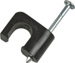 GB Gardner Bender PCC-1525 Cable Staple, 1/4 in W Crown, Polyethylene, 25/PK ELECTRICAL GB