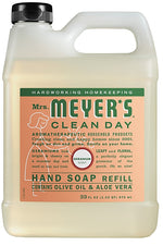 MRS MEYERS Mrs. Meyer's 13163 Hand Soap, Liquid, Geranium, 33 oz Jug