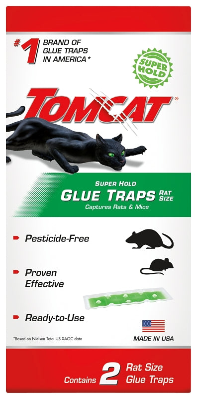 TOMCAT Tomcat 0362910 Rat Glue Trap, 4-1/2 in W, 12-1/2 in H