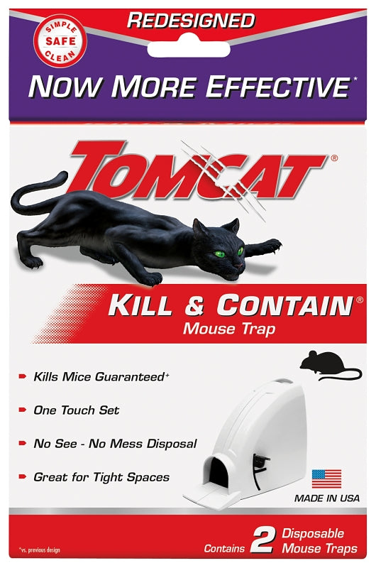 TOMCAT Tomcat 0360630 Mouse Trap, Mechanical, Plastic LAWN & GARDEN TOMCAT