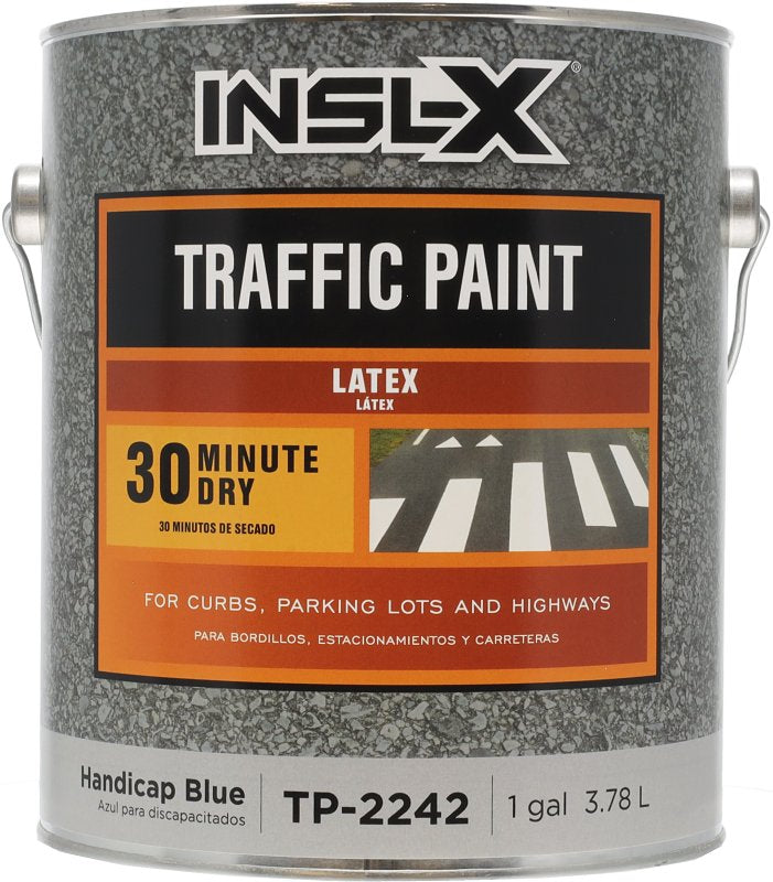 INSL-X Insl-X TP2242099-01 Traffic Marking Paint, Flat, Blue, 1 gal, Can