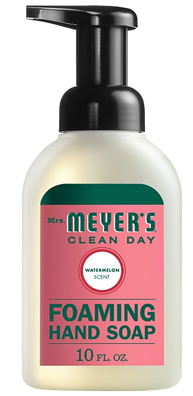 MRS. MEYERS Mrs. Meyer's 17466 Hand Soap, Liquid, Watermelon, 10 oz Bottle