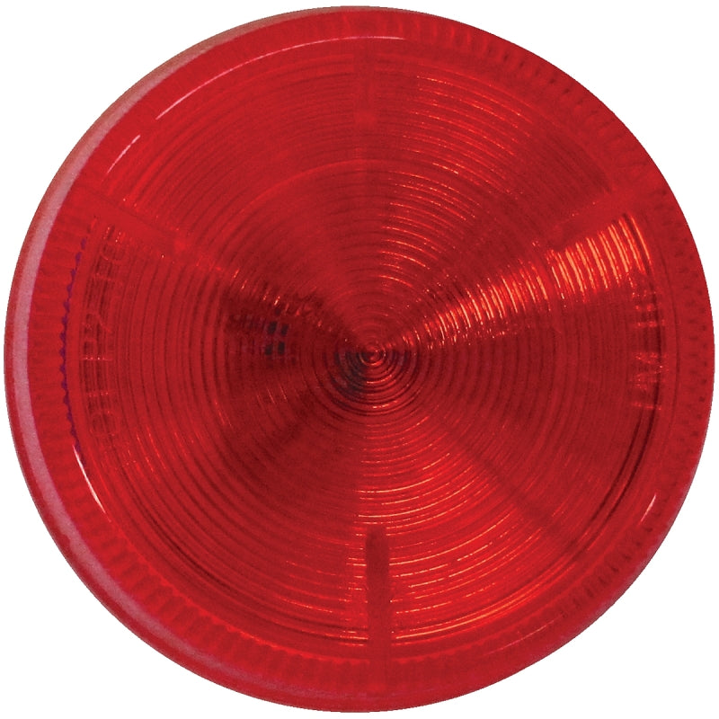 PETERSON MFG PM Piranha V162KR Clearance/Side Marker Light, LED Lamp, Red Housing