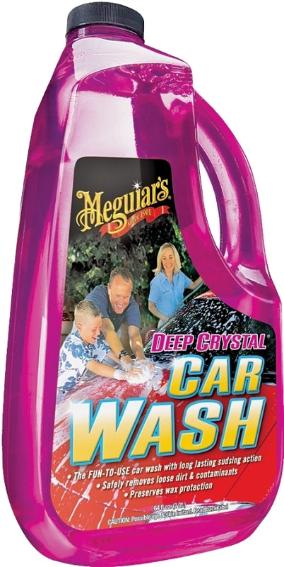 MEGUIAR'S Meguiar's G10464 Car Wash, 64 oz, Liquid, Pleasant