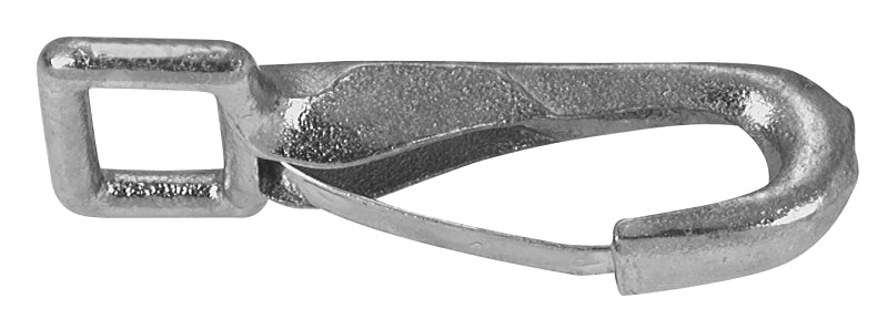 CAMPBELL CHAIN Campbell T7600531 Rigid Eye Spring Snap, 1 in, 90 lb Working Load, Malleable Iron/Steel, Zinc