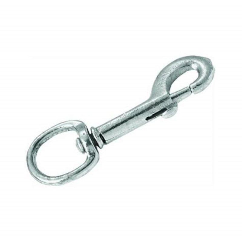CAMPBELL CHAIN Campbell T7605821 Swiveling Bolt Snap, 1 in, 100 lb Working Load, Malleable Iron/Steel, Zinc