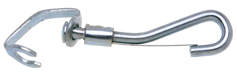 CAMPBELL CHAIN Campbell T7607301 Swiveling Spring Snap, 3-3/4 in, 60 lb Working Load, Malleable Iron/Steel, Zinc