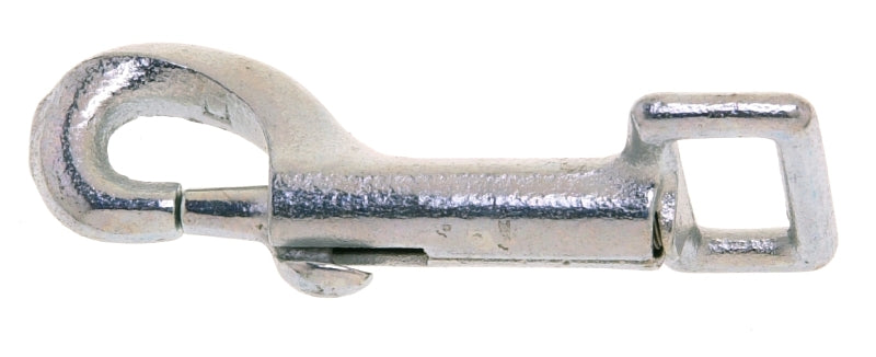 CAMPBELL CHAIN Campbell T7615102 Rigid Eye Bolt Snap, 1 in, 40 lb Working Load, Zinc, Nickel HARDWARE & FARM SUPPLIES CAMPBELL CHAIN