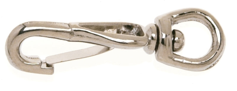 CAMPBELL CHAIN Campbell T7615602 Swiveling Spring Snap, 7/32 in Snap Opening, 1/4 in Dia x 2 in L Dimensions, 1/4 in, Malleable Iron HARDWARE & FARM SUPPLIES CAMPBELL CHAIN