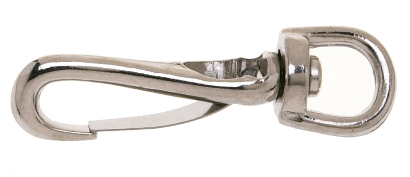 CAMPBELL CHAIN Campbell T7615902 Spring Snap Link, 3/8 in, 30 lb Working Load, Zinc, Nickel-Plated