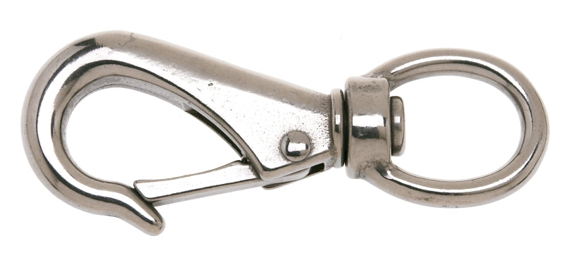 CAMPBELL CHAIN Campbell T7631524 Swiveling Quick Snap, 11/16 in, 220 lb Working Load, Stainless Steel