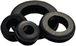 GB Gardner Bender GHG-1538 Hole Grommet, 3/8 in ID, Vinyl, Black