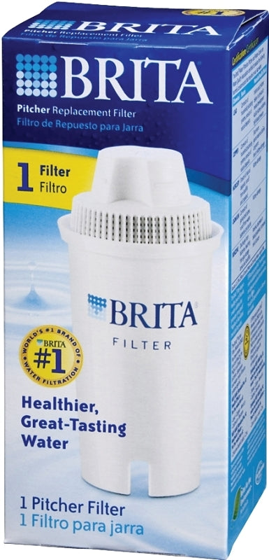 BRITA Brita 35501 Pitcher Replacement Filter, For: Brita Pitchers