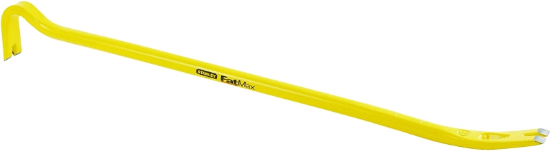 STANLEY TOOLS STANLEY 55-104 Wrecking Bar, 36 in L, Beveled/Slotted Tip, 2 in Claw Blade Width 1, 1-3/4 in Claw Blade Width 2 Tip, HCS TOOLS STANLEY TOOLS