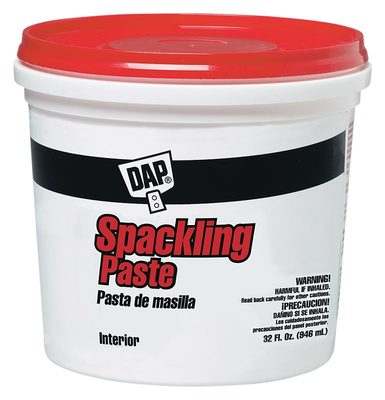 DAP DAP 10204 Spackling, Latex, Oil Base, White